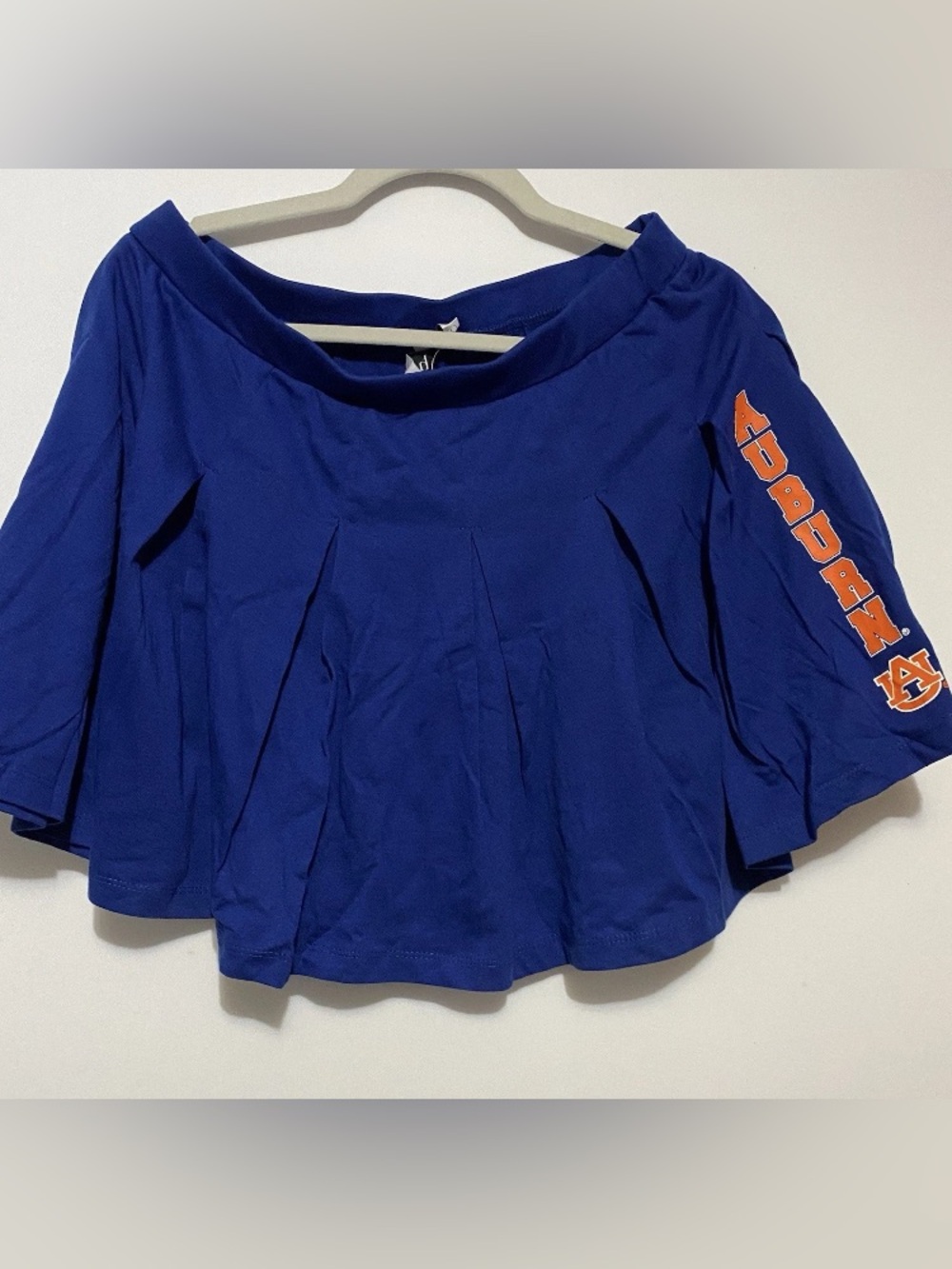 Auburn Tigers Pleated Cheer Skirt Women’s Navy Blue NWT Sz L